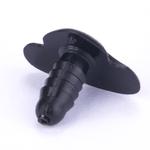 Čumáček kočičí 25x17 mm černý