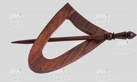 Spinka 80x60 mm rosewood