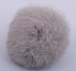 Pompon 10 cm  z królika