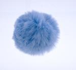 Pompon 6 cm  z królika