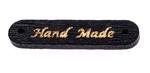 Naszywany znaczek drewniany 8x35 mm HAND MADE