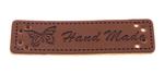 Aplikacja HAND MADE motyl 50x15mm