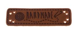 Aplikacja HAND MADE guzik 50x15mm