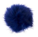Pompon 12 cm ze sztucznego futra z pętelką