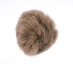 Pompon 6 cm  z królika