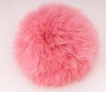 Pompon 6 cm  z królika