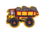 Łata żółte auto 68x45mm