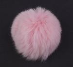 Pompon lisek 9-10cm z pętelką