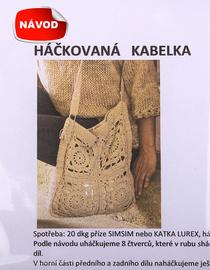 Instrukcja szydełkowanej torebki KATKA