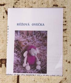 Instrukcja na szydełku różowa OWCA