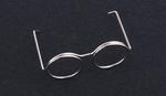 Okulary dla lalek  35x25mm metal