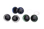 Oczka 3D 16 mm cekinowe