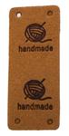 Naszywka HAND MADE kula 50x20mm