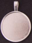 Breloczek Cabochon 25 mm
