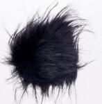 Pompon 10 cm ze sztucznego futra z pętelką
