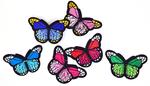 Łata 70x45 mm motyl Babočka